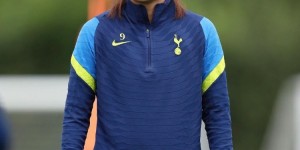 唐佳丽昨晚迎来女足英超首秀，登场37分钟完成2脚有威胁的射门