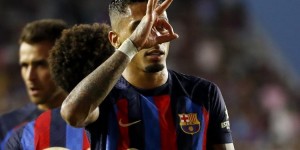 4球4助攻，拉菲尼亚是2023年参与进球最多的西甲球员