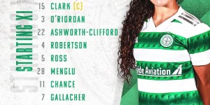 凯尔特人女足公布联赛杯比赛名单，沈梦露首发&沈梦雨未进名单