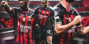 米兰晒欧冠战切尔西海报：吉鲁、莱奥、托莫里出镜