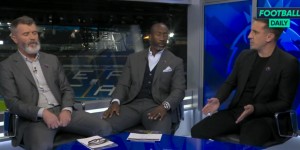 激烈辩论?基恩维护C罗，内维尔：我希望他下周就离开曼联