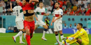 韩国足协公布年度进球，孙兴慜长途奔袭助攻黄喜灿绝杀葡萄牙当选