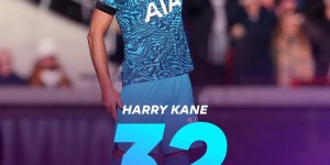 全面通杀！英超官方：在交手过的32支英超球队中，凯恩均有进球