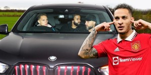 太阳报：安东尼近日遭遇撞车事故，但很幸运所有人都没受伤