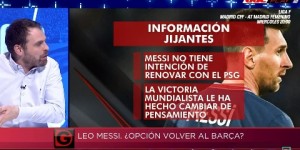 西班牙媒体人：巴萨方面消息告诉我，目前梅西回归巴萨是不可能的