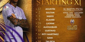 C罗任队长&连续先发！利雅得胜利vs吉达联合首发出炉