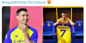 期待在亚冠赛场看到你！亚冠官推祝C罗生日快乐~