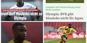 德甲今日头版：欧洲多队有意博阿滕 桑乔和曼联达成一致