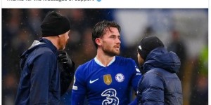 英格兰官方祝福奇尔维尔：为你心碎，好好恢复我们很快重逢！