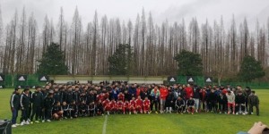 徐根宝八十大寿举行基地弟子友谊赛，孙祥领衔首发武磊替补登场