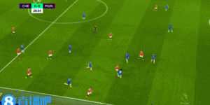 威力十足！B费这脚直塞直接打穿切尔西防线