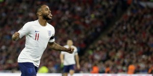 近17场直接参与19球，过去10场斯特林进球的比赛英格兰取得全胜