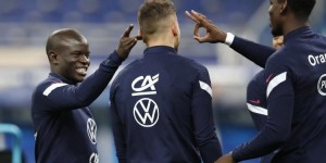 最佳拍档！博格巴和坎特为法国联袂首发27场保持不败