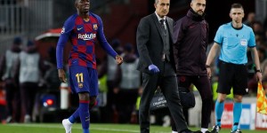 记者：登贝莱最少缺战4个月，最坏情况需6个月才能复出