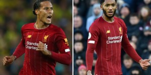 戈麦斯：范迪克是最佳中卫，在他身边踢球是种幸运