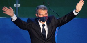 每体：拉波尔塔已飞往德国，将在现场观看巴萨热身赛