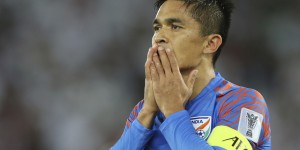 77球追平贝利！印度老将切特里国家队射手榜并列第8