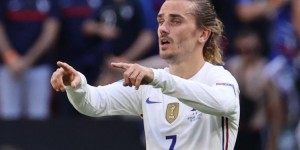 格列兹曼升至法国队射手榜第三，拉比奥特收获国家队处子球