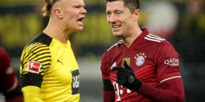 德甲出品！莱万6球哈兰德10球，均暂居各自联赛射手榜第一