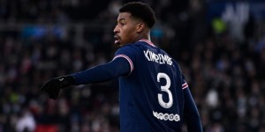 队报：巴黎后卫金彭贝左大腿腿筋受伤，将至少缺席两场比赛