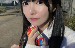 超巨女偶像「小野寺梓」爆乳騎腳踏車　網友：褲襠動了一下