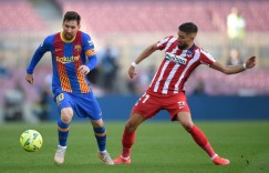 梅西对马竞遭到9次犯规，是巴萨球员自03-04赛季来在西甲最高纪录