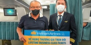 为表彰朴恒绪执教越南所做贡献，越南航空赠送其终生免费商务机票
