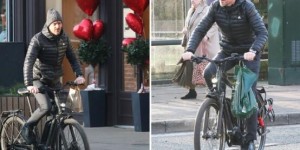 太阳报：曼联主帅滕哈赫在情人节被拍到骑自行车出行