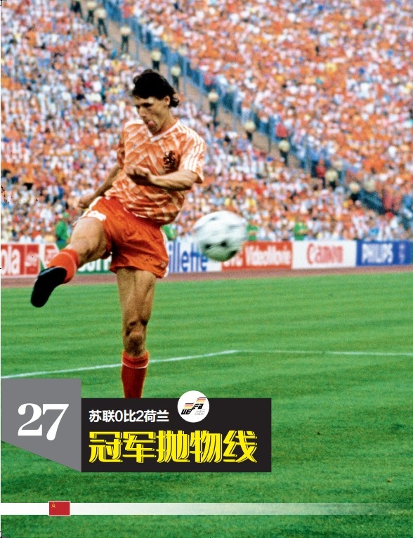 《50经典神战》第二十四期 苏联0-2荷兰 冠军抛物线