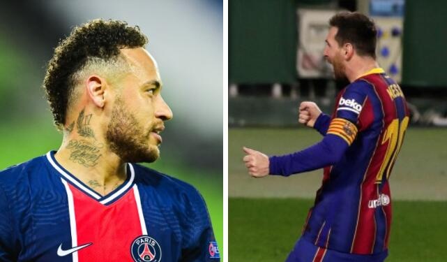 记者：内马尔续约后巴黎会尝试签梅西，两人一直希望再做队友