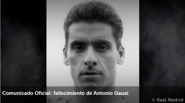 皇马旧将去世享年92岁，俱乐部官网发文悼念