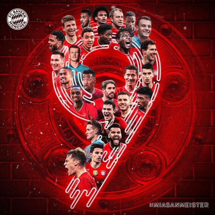 早报：拜仁豪取德甲九连冠；切尔西2-1逆转曼城稳固前四