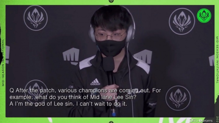 ShowMaker:我可是盲僧的神,已经迫不及待想用他啦!