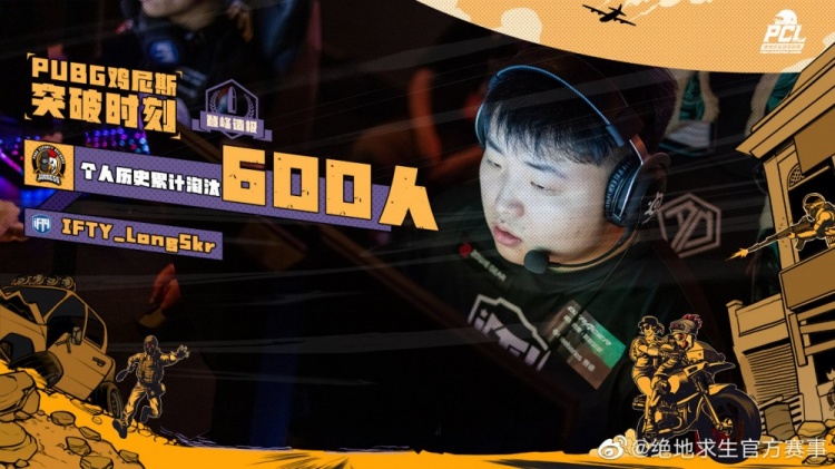 登峰造极境：LongSkr达成PCL个人600杀