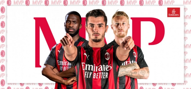 官方:迪亚斯当选米兰战尤文一役MVP