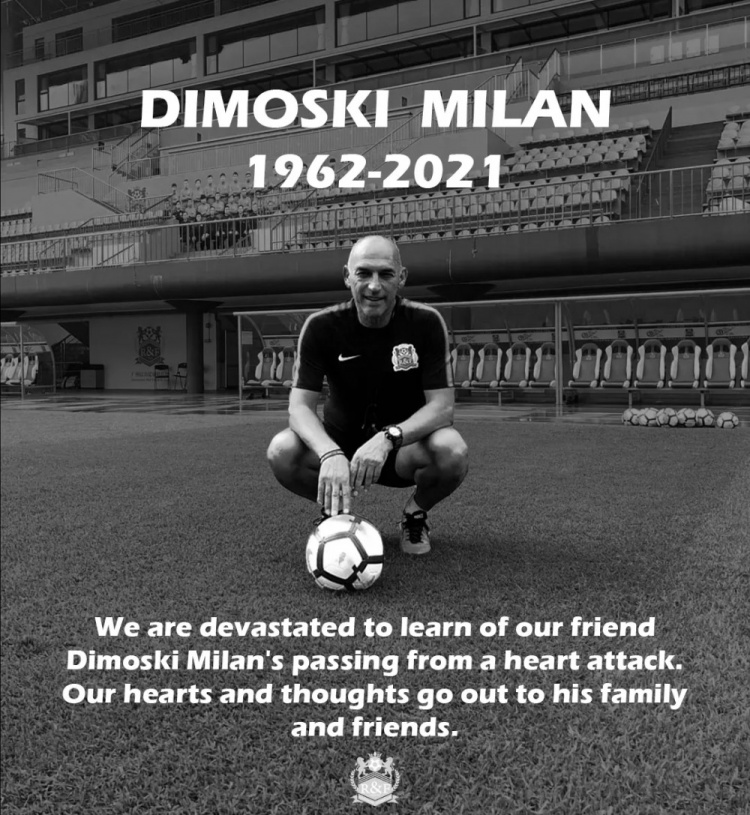 R.I.P.!前富力预备队教练米兰突发心脏病逝世