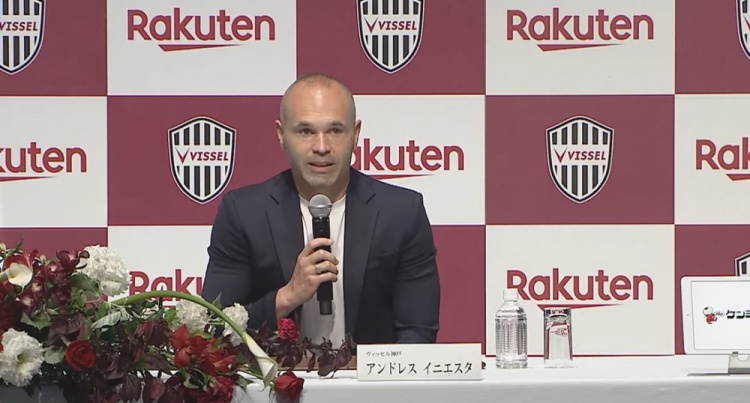 伊涅斯塔：对自己在神户的贡献感到满意，日本成为我的第二故乡