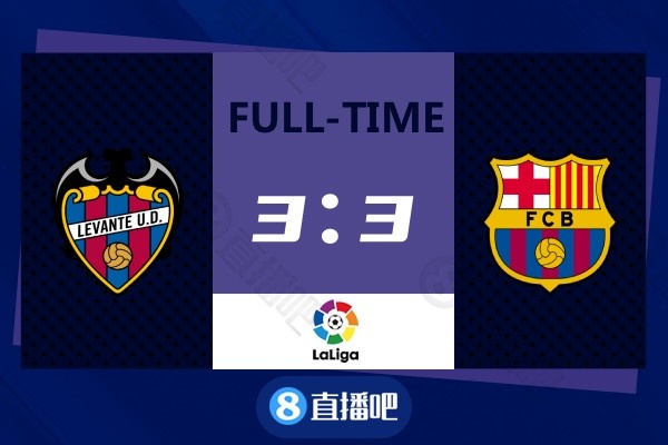 本赛季对阵皇萨竞拿8分,莱万特调侃:没请我们去欧超很正常