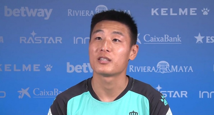 武磊：重回西甲是全队努力的结果，盼早日在球场内与球迷庆祝胜利