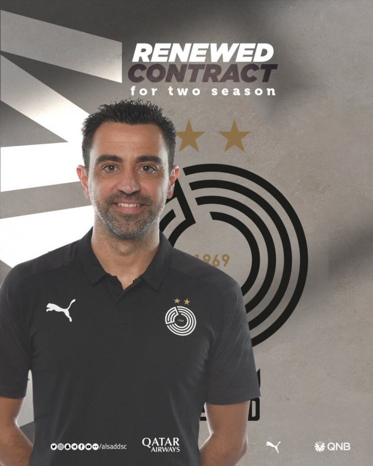 巴萨跟队记者：哈维新签合同有特殊条款，可以免费离队回归巴萨