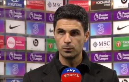 阿尔特塔：对阵图赫尔想轻松赢球不现实 S罗的进球是一份礼物