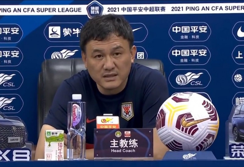 郝伟：领先情况下没保住胜果很遗憾 主力缺阵对比赛肯定有影响