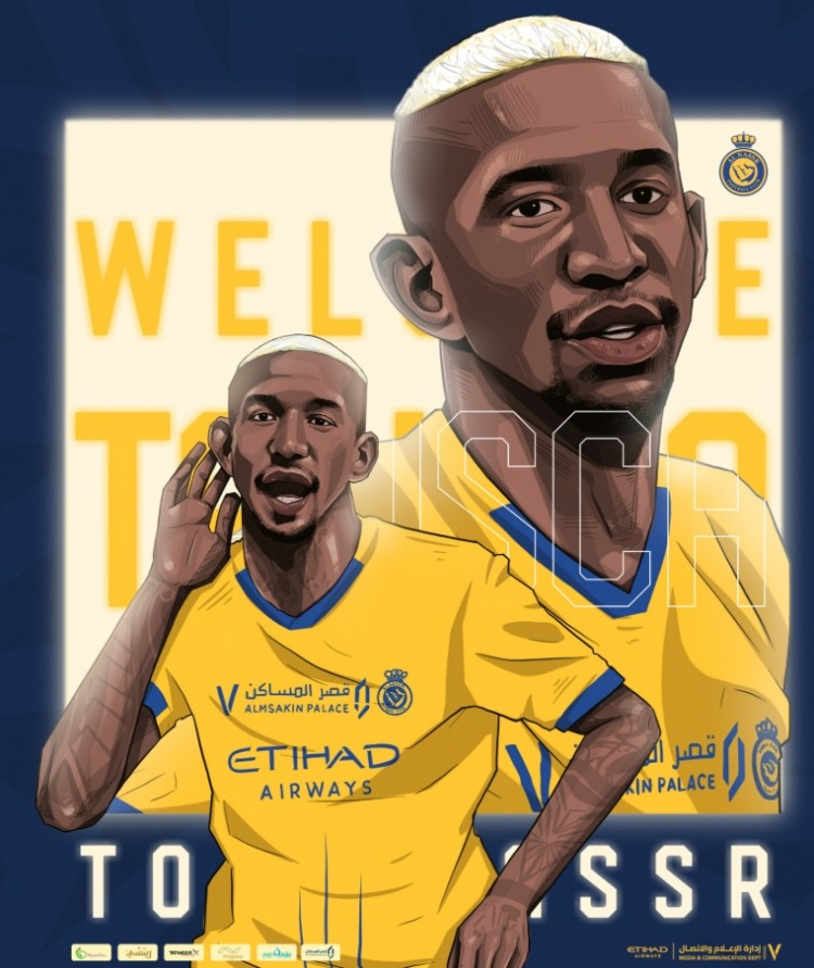 沙特利雅得胜利官方：广州外援塔利斯卡加盟，签约3年