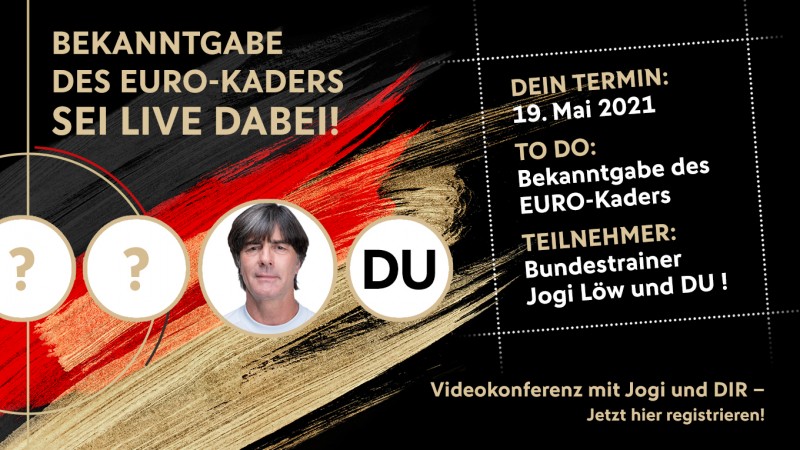 官方：德国队欧洲杯大名单将于北京时间明天18:30宣布