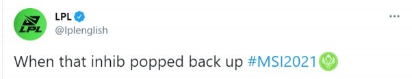 LPL官推:当xiaohu的一拍多出现的时候,DK粉丝的反应