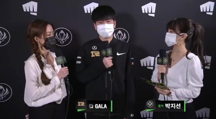 GALA韩文流采访：打赢DK能够让我们增加士气！