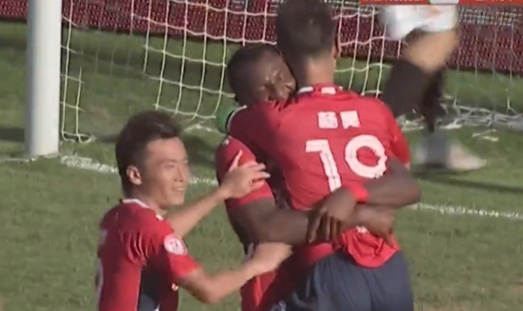 中甲-杨昊助攻奥努埃布破门 陕西长安竞技1-0四川九牛