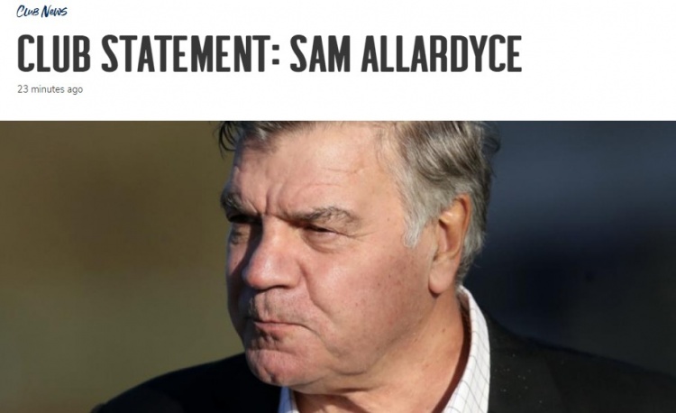 西布朗官方:主帅阿勒代斯本赛季结束后离任