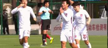 出自鲁能青训的谢文能,帮助U20国足半场梅开二度