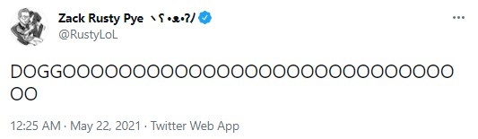 虽败犹荣!推特盛赞Doggo的发挥:我喜欢这个疯狂的男人